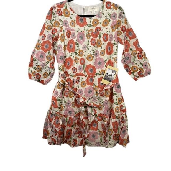 NEW! Birds of Paradis by Trovata Poppy Print Nia Dress Floral Print Size Small - Picture 3 of 14